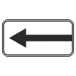 Дорожный знак 8.3.2 «Направления действия» (металл 0,8 мм, I типоразмер: 300х600 мм, С/О пленка: тип А коммерческая)